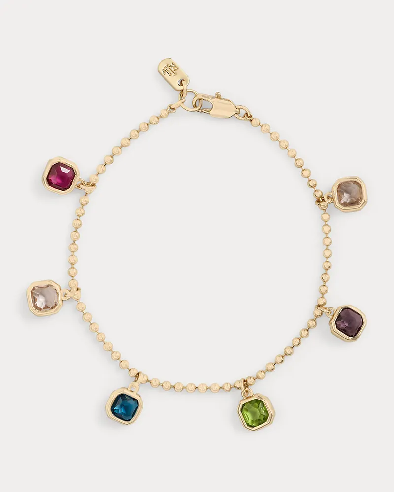 Ralph Lauren Vergoldetes Armband mit Ziersteinen Gold