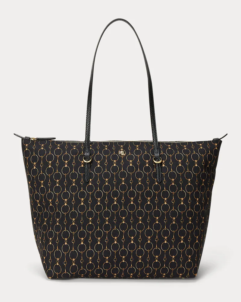 Ralph Lauren Große Oxford-Tragetasche Keaton Multi