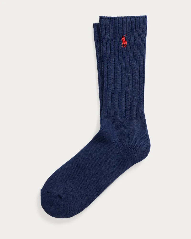 Ralph Lauren Crew-Socken aus Baumwollmischung Blue