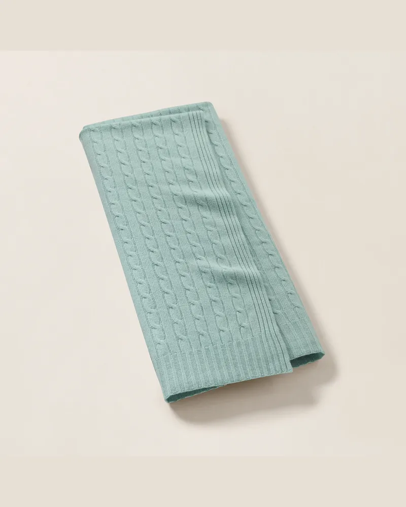 Ralph Lauren Home Die klassische Tagesdecke aus Kaschmir Green