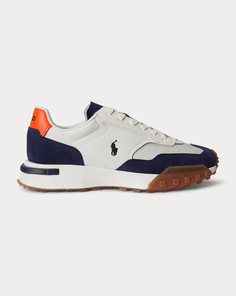 Ralph Lauren Sneaker Eldridge mit Wildlederbahnen White