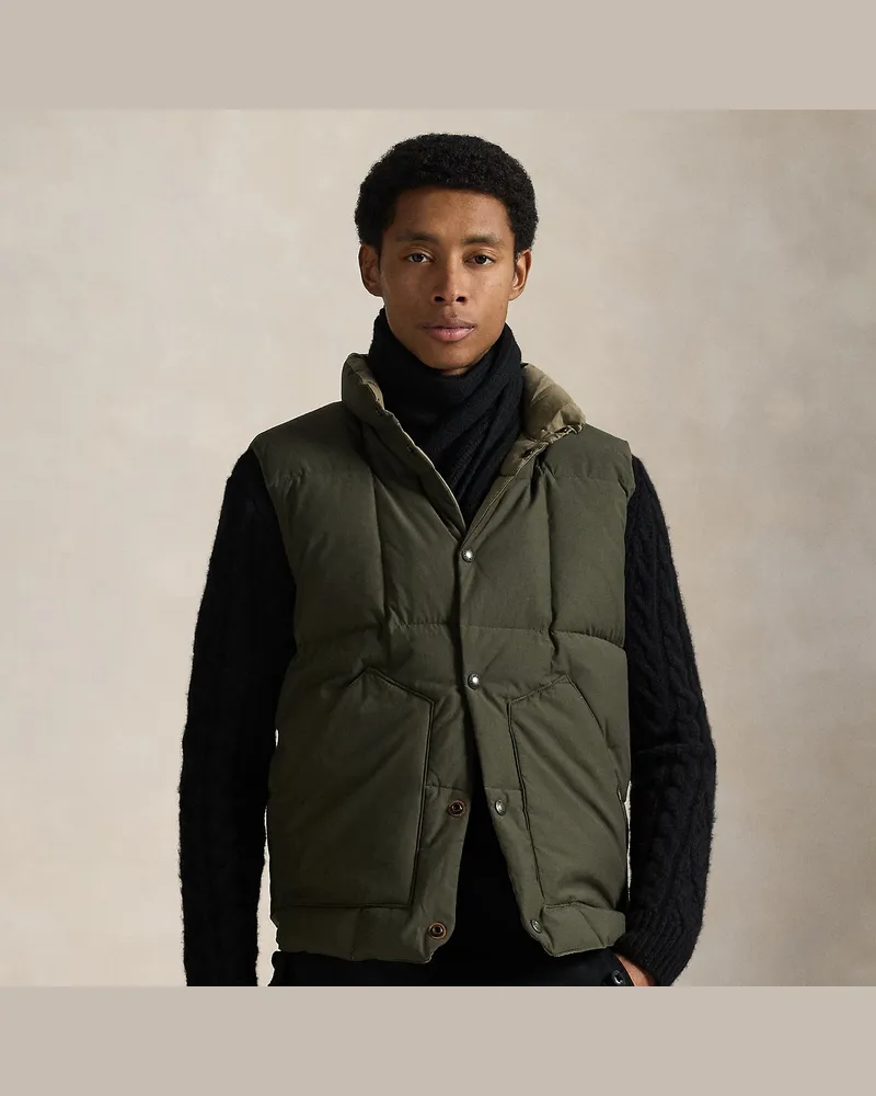 Ralph Lauren Die Daunenweste Hartland Green