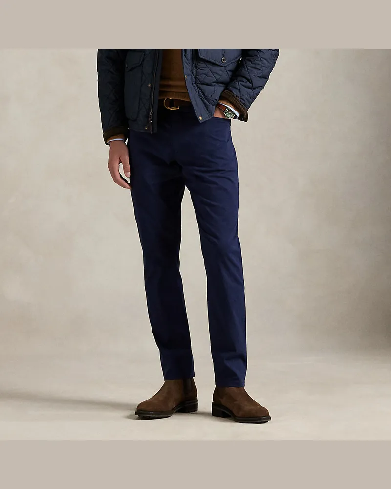 Ralph Lauren Classic-Fit Performance-Hose aus Twill Blue