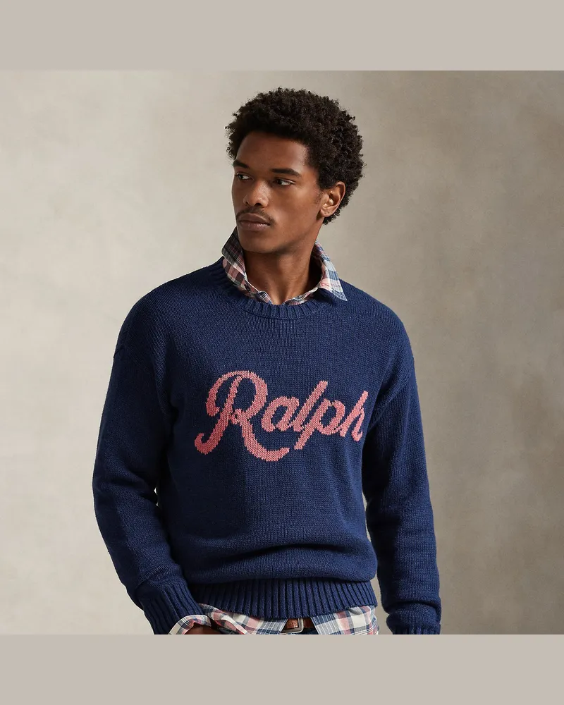 Ralph Lauren Der Logo-Pullover  Ralph Lauren Blue