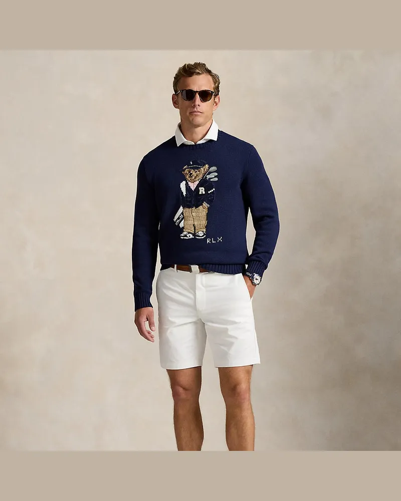 Ralph Lauren Tailored-Fit Performance-Shorts White