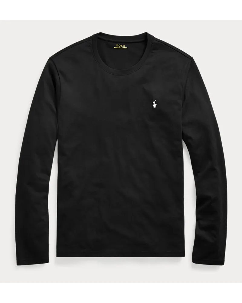 Ralph Lauren Schlafshirt aus Baumwolljersey Black