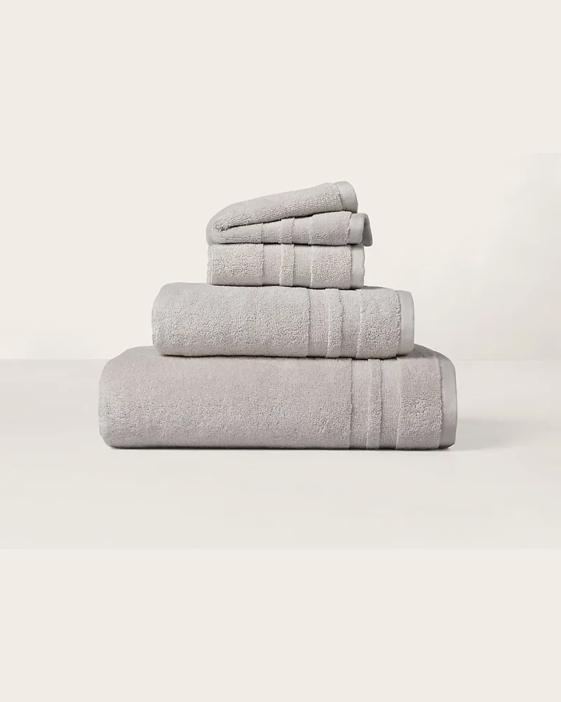 Ralph Lauren Home Badetücher und Fußmatte Payton Grey