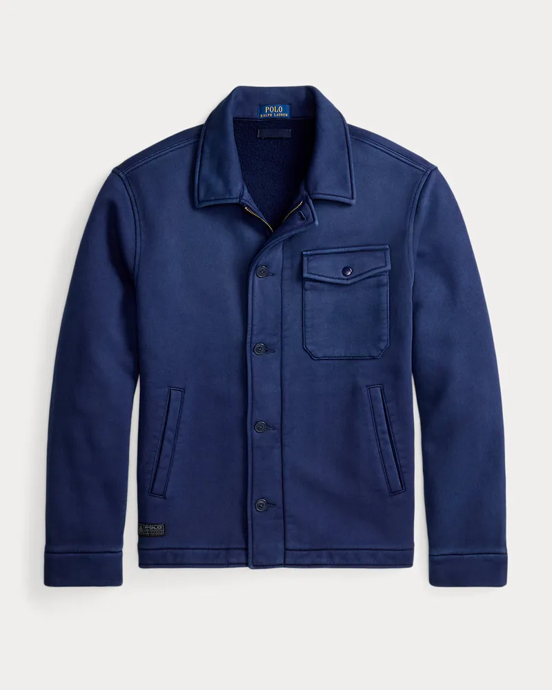 Ralph Lauren Bootsjacke aus Fleece Blue