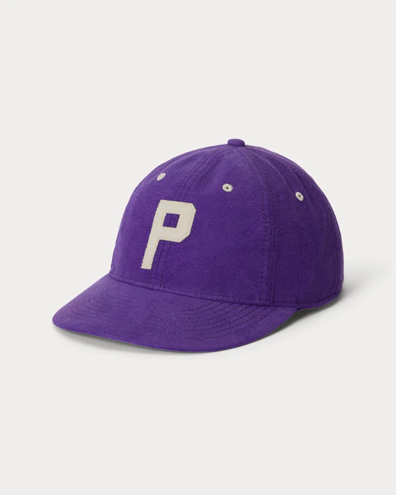 Ralph Lauren Chamois-Baseballkappe Purple