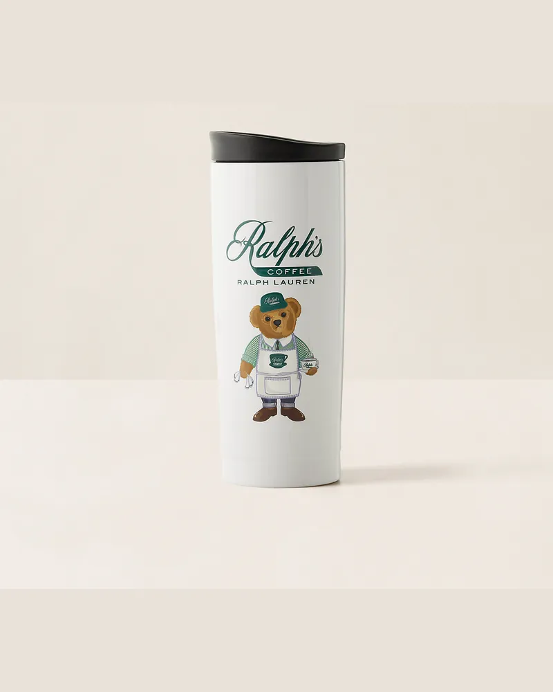 Ralph Lauren Home Becher „ Ralph Lauren’s Coffee“ mit Polo Bear Green