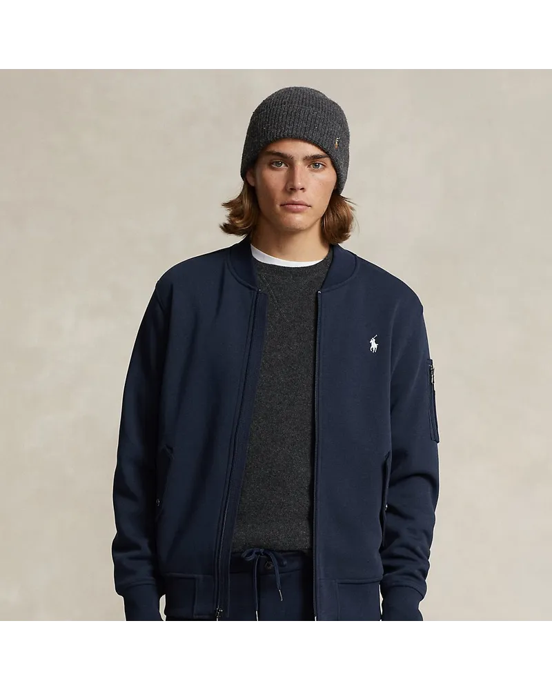 Ralph Lauren Doppellagige Bomberjacke Blue