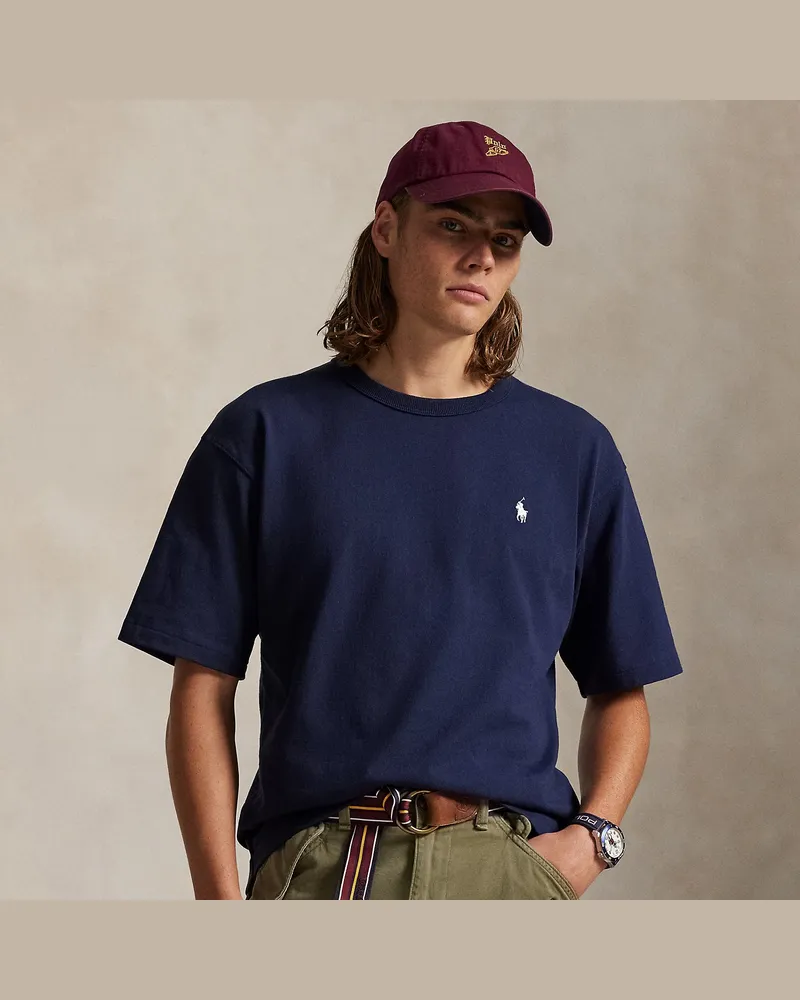 Ralph Lauren Relaxed-Fit Jersey-T-Shirt mit Logo Blue