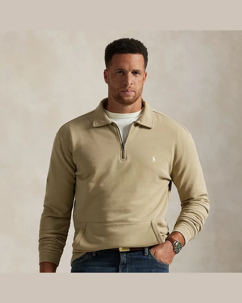 Ralph Lauren Große Größen - Sweatshirt aus Loopback-Fleece Tan