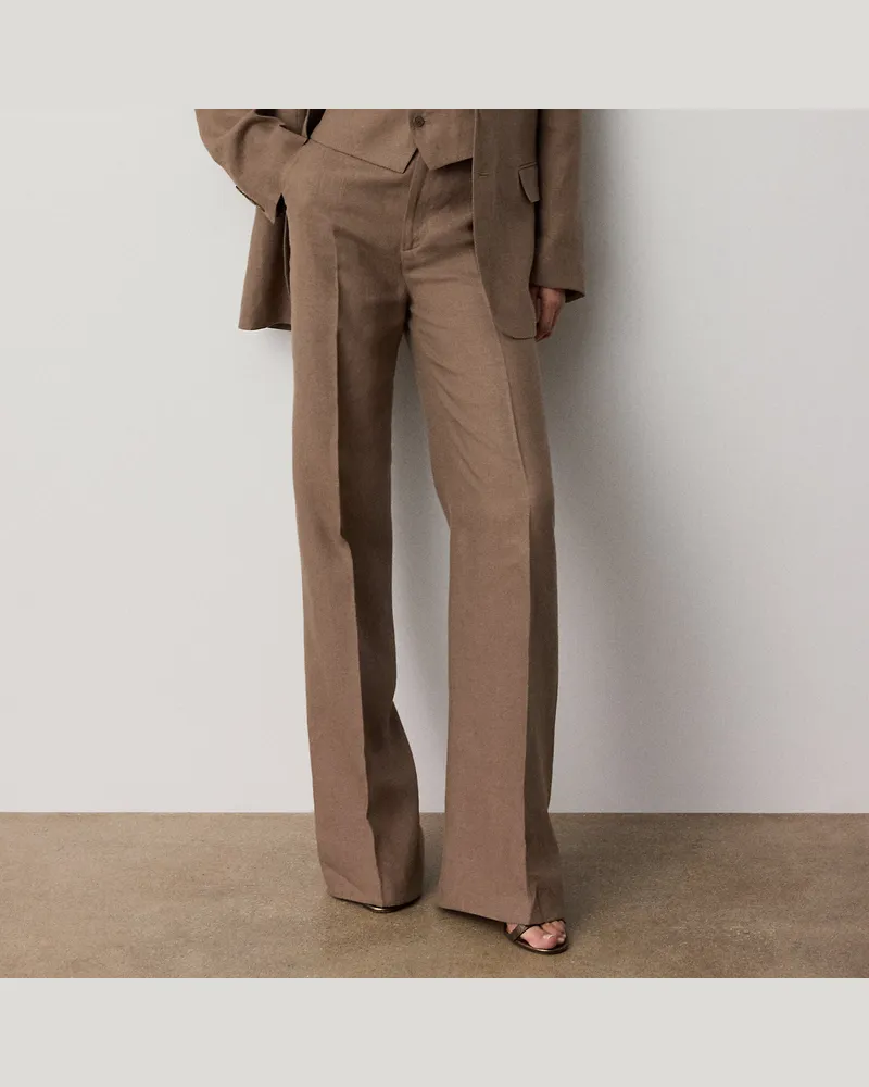 Ralph Lauren Leinenhose Dean II Brown