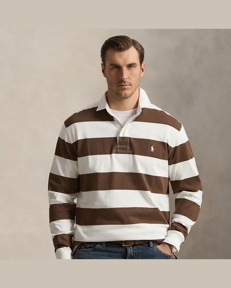 Ralph Lauren Große Größen - Das klassische Rugbyhemd Cream