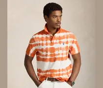 Classic-Fit Batik-Piqué-Poloshirt