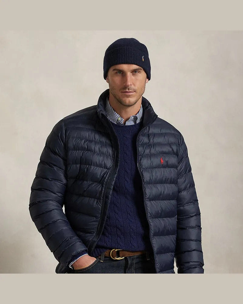 Ralph Lauren Große Größen - Die verstaubare Jacke Colden Blue