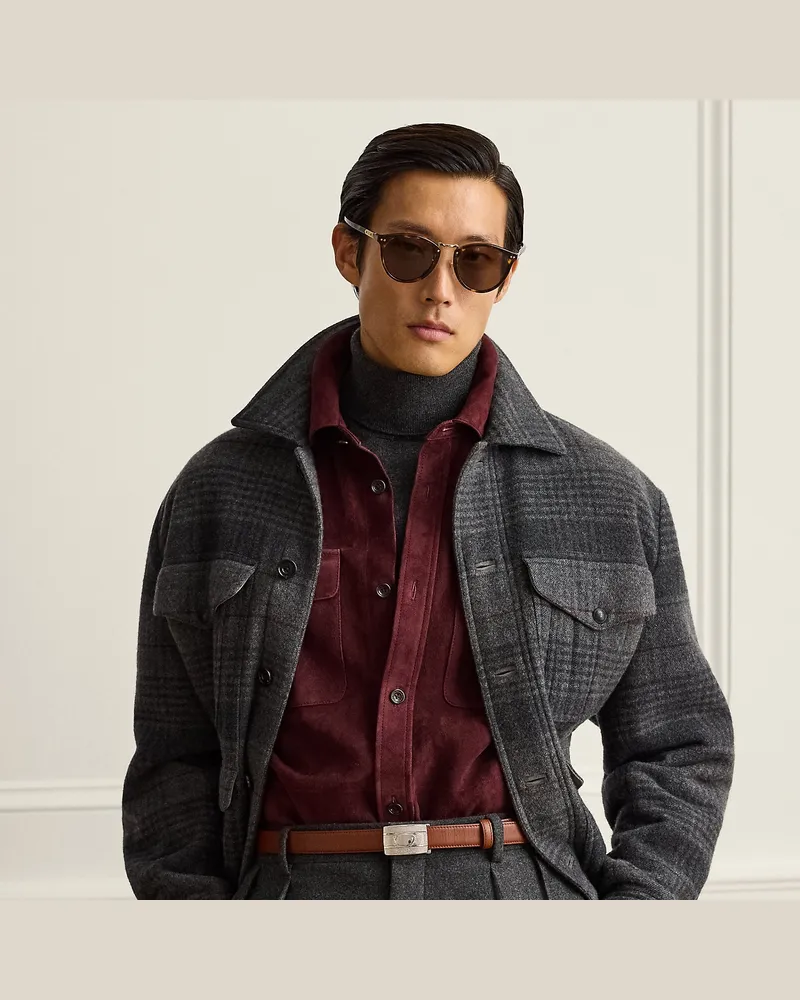 Ralph Lauren Jacke Chencery mit Karomuster Grey