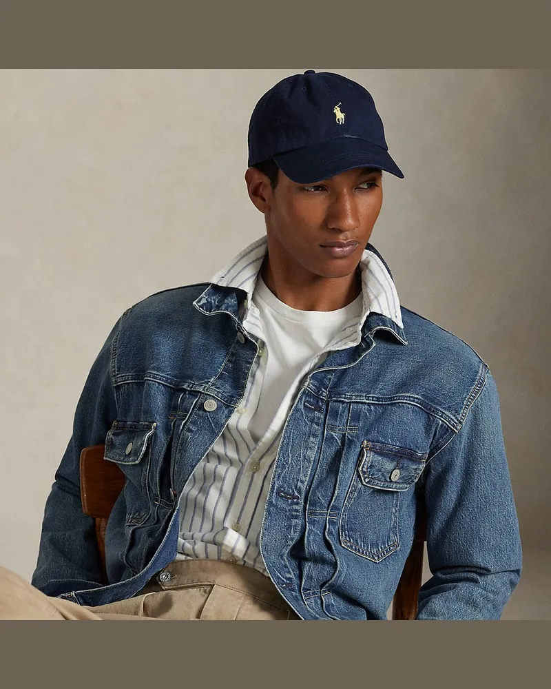 Ralph Lauren Slim-Fit Oxfordhemd mit Streifen White