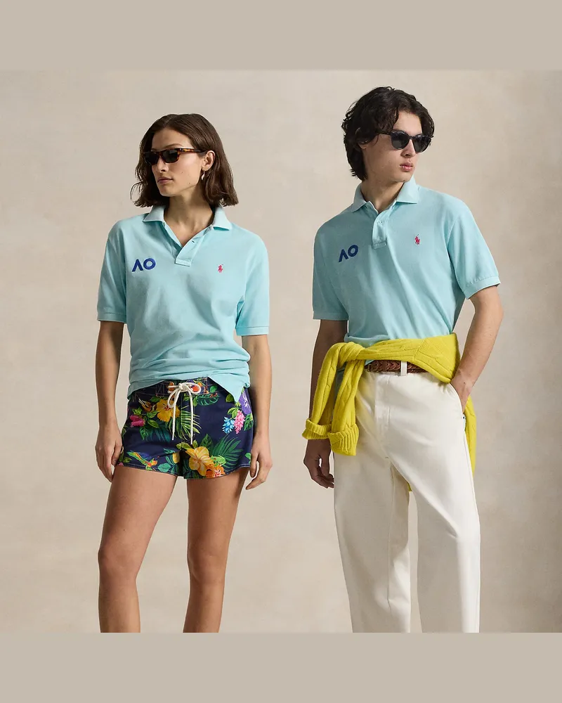 Ralph Lauren Original-Fit Poloshirt Australian Open Green