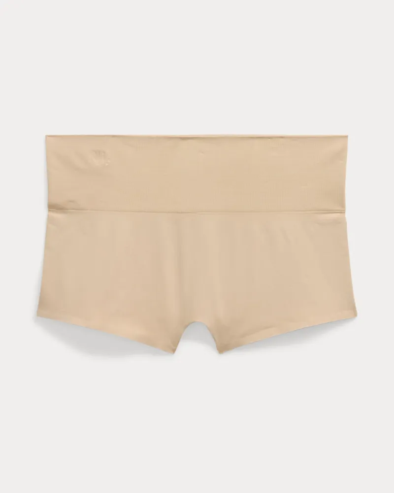 Ralph Lauren Boy-Shorts mit mittlerer Leibhöhe Tan