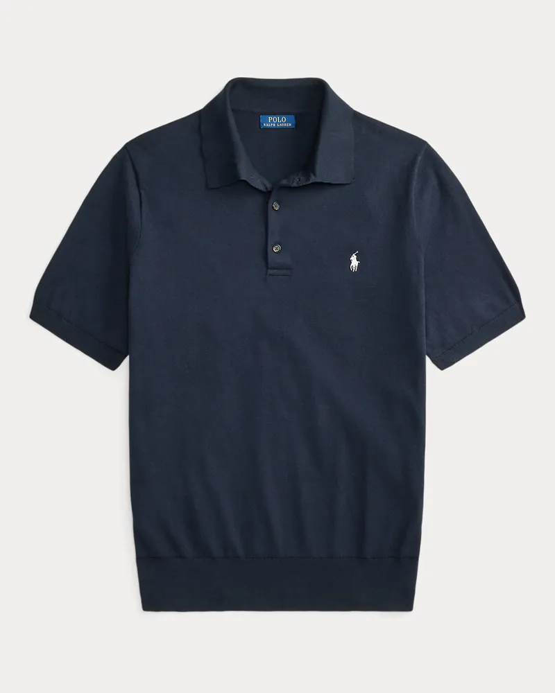 Ralph Lauren Große Größen - Polo-Pullover aus Baumwolle Blue