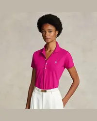 Ralph Lauren Slim-Fit Stretch-Poloshirt Pink