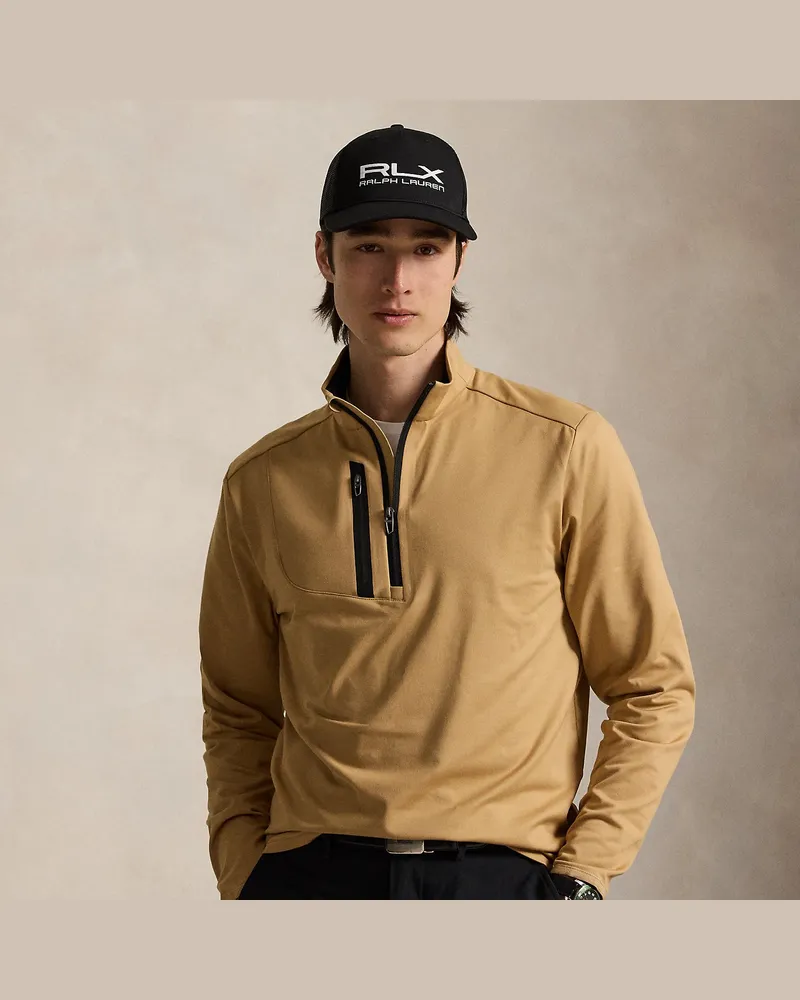 Ralph Lauren Pullover aus Stretchjersey Tan