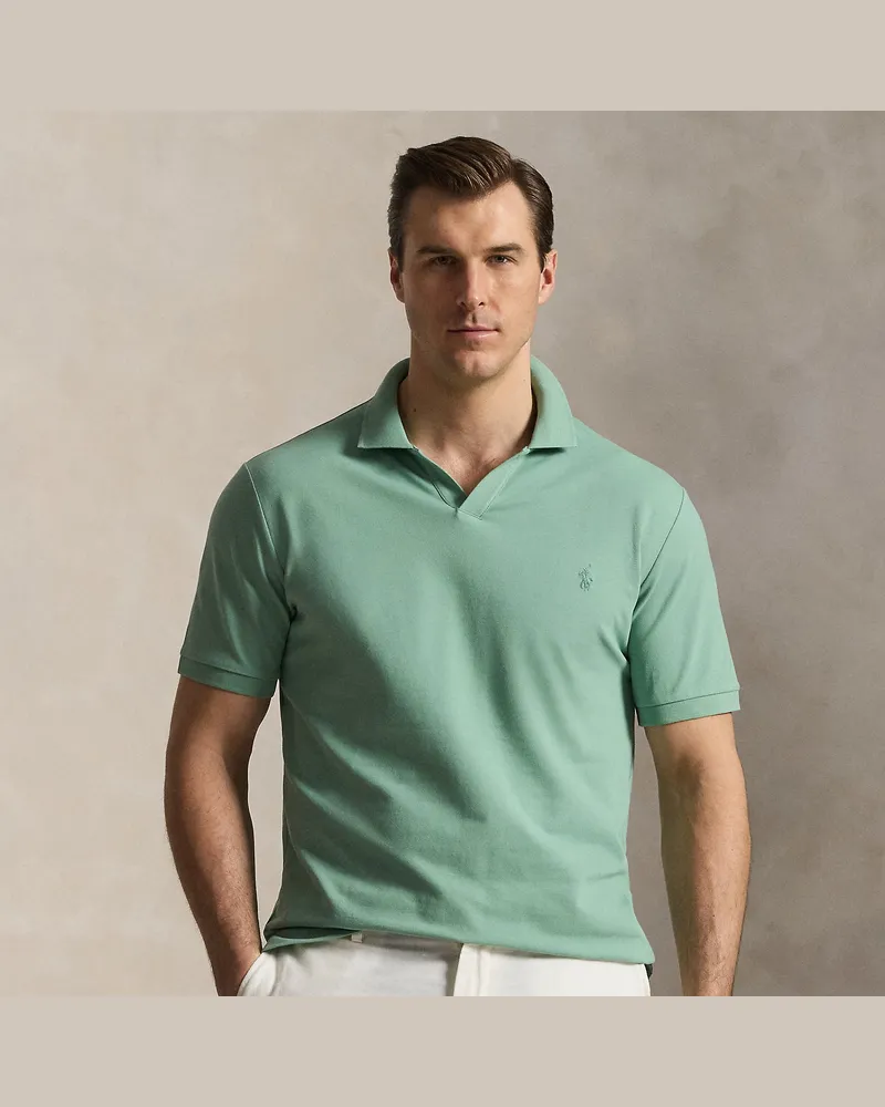 Ralph Lauren Große Größen - Poloshirt aus Stretchpiqué Green
