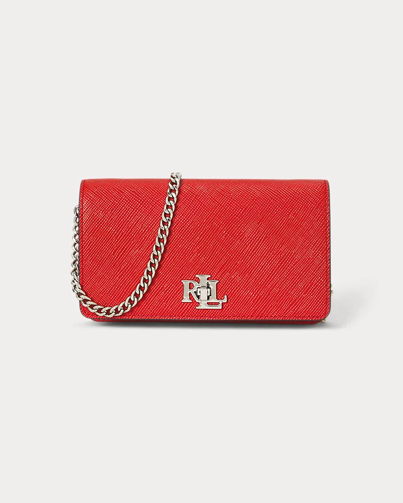 Ralph Lauren Strukturierte Techniktasche zum Umhängen Orange