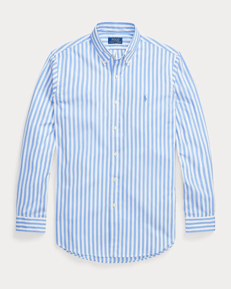 Ralph Lauren Classic-Fit Popelinehemd mit Streifen Blue