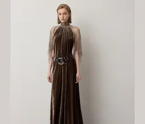 Abendkleid Willow aus Velours