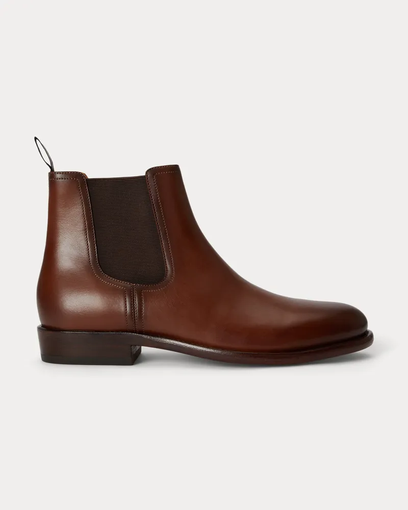 Ralph Lauren Chelsea-Stiefel Owen aus Leder Brown