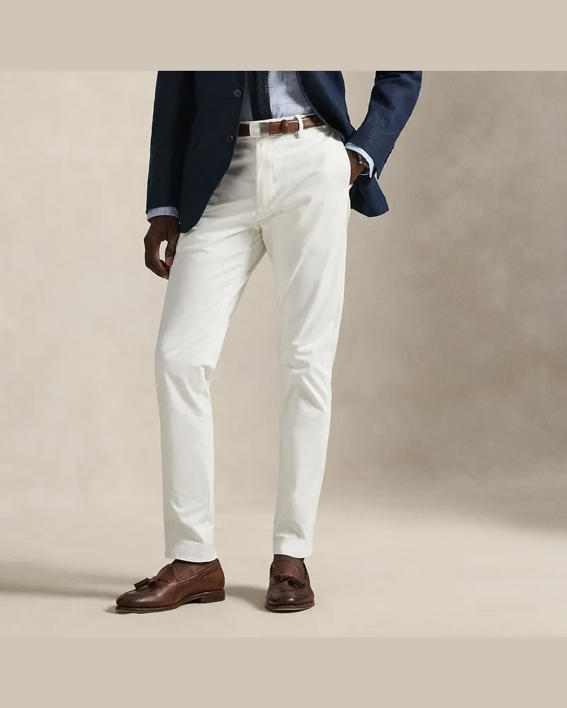 Ralph Lauren Slim-Fit Hose Jarrett aus Atlas White