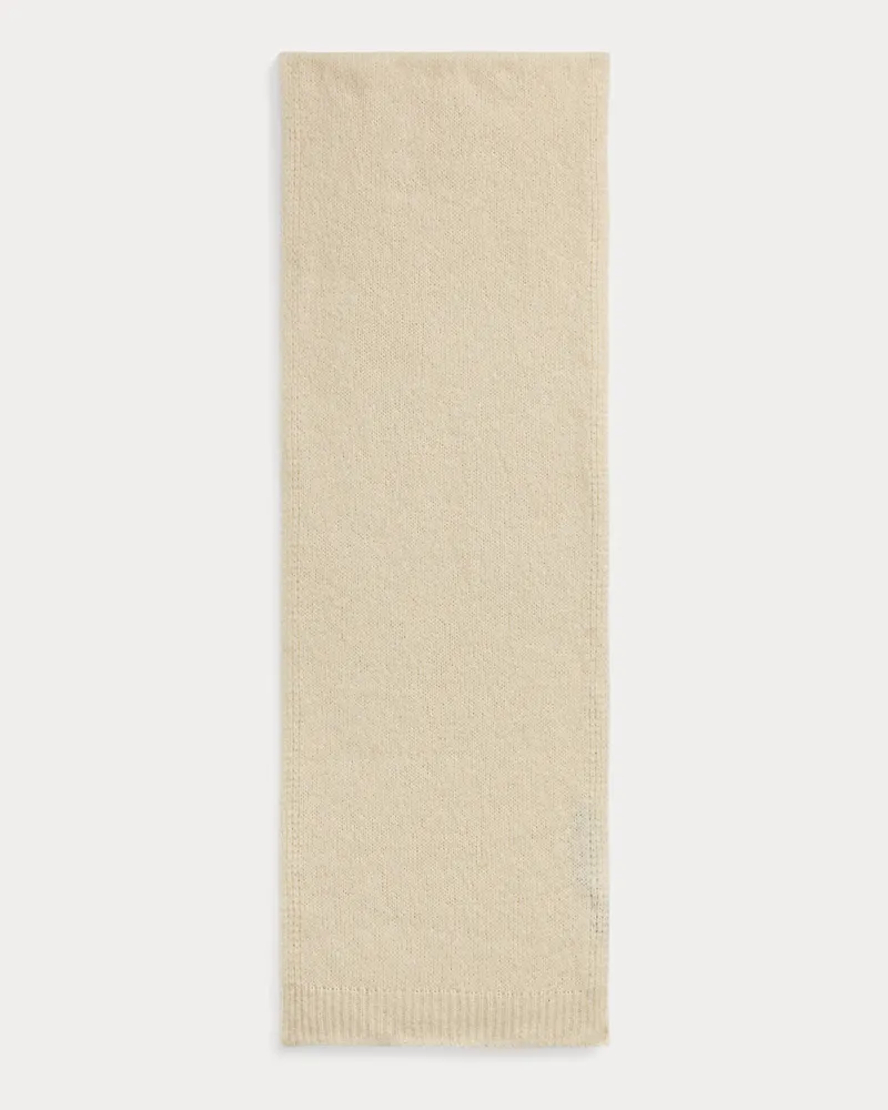 Ralph Lauren Schal aus Kaschmir und Seide Cream