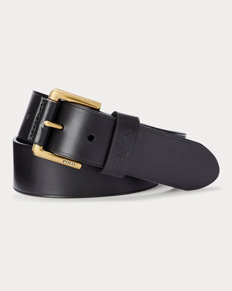 Ralph Lauren Ledergürtel Black