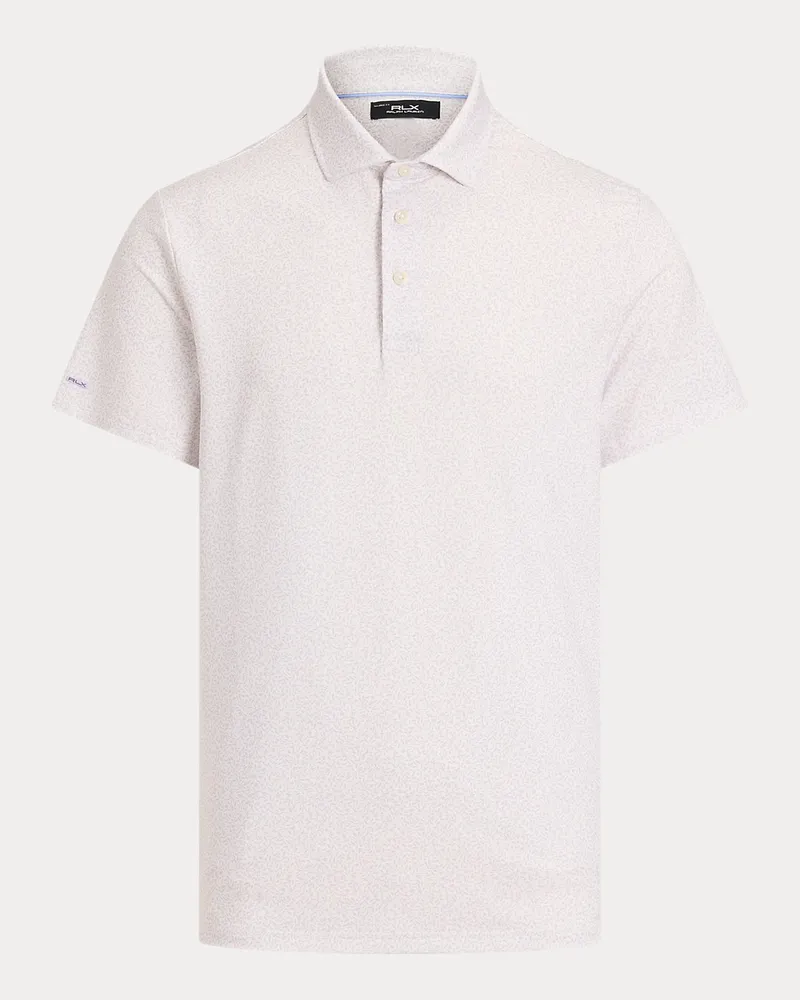 Ralph Lauren Tailored-Fit Performance-Poloshirt Purple