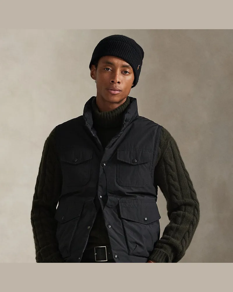 Ralph Lauren Die Utility-Daunenweste Elsdon Black