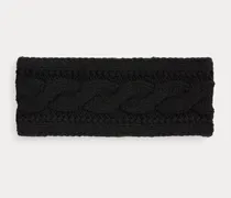 Stirnband mit Zopfmuster