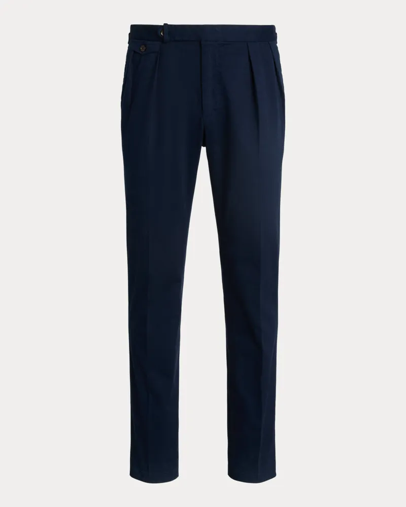 Ralph Lauren Anzughose aus Stretchchino Blue
