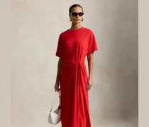 T-Shirt-Kleid mit Twist-Detail