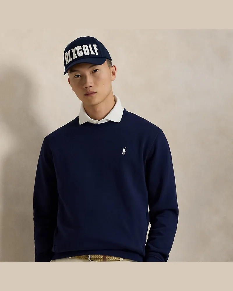 Ralph Lauren Classic-Fit Performance-Sweatshirt Blue