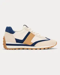 Ralph Lauren Sneaker Dani aus Wildleder und Nylon Multi