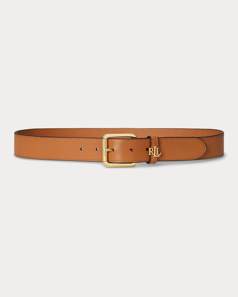 Ralph Lauren Ledergürtel mit Logoschlaufe Brown