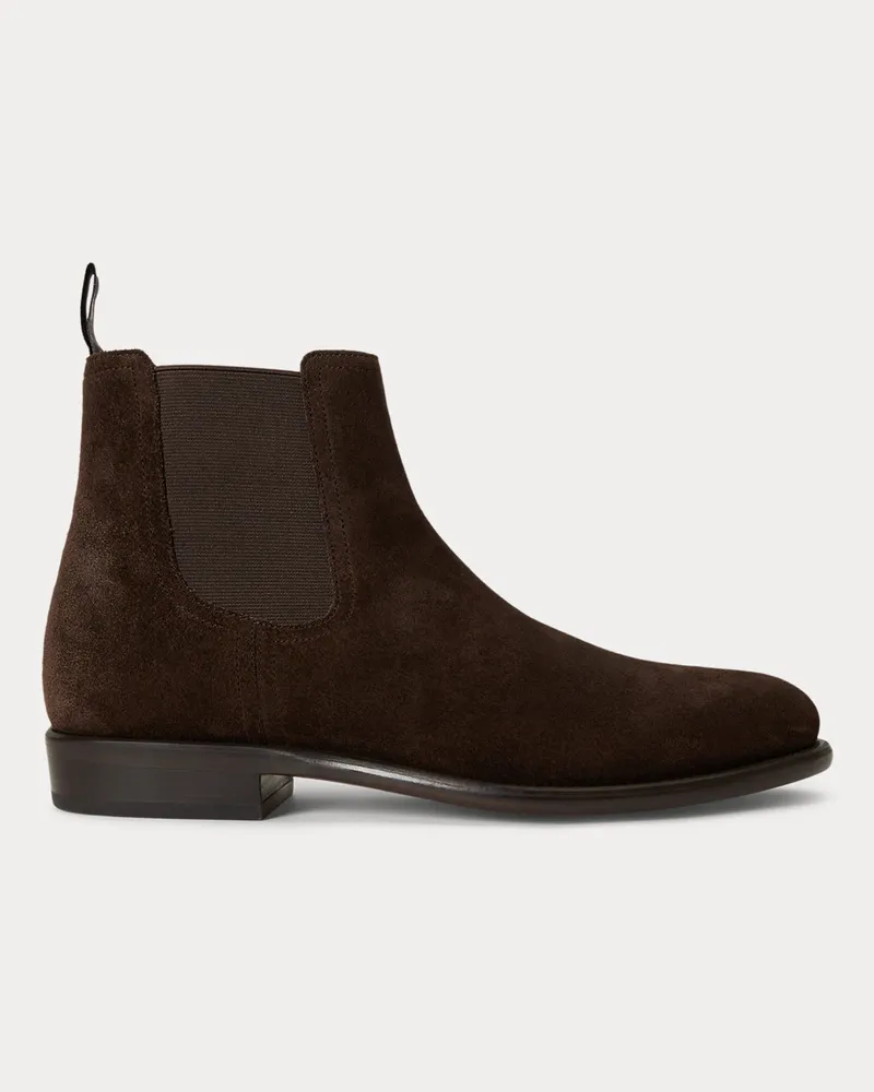 Ralph Lauren Chelsea-Stiefel Owen aus Wildleder Brown