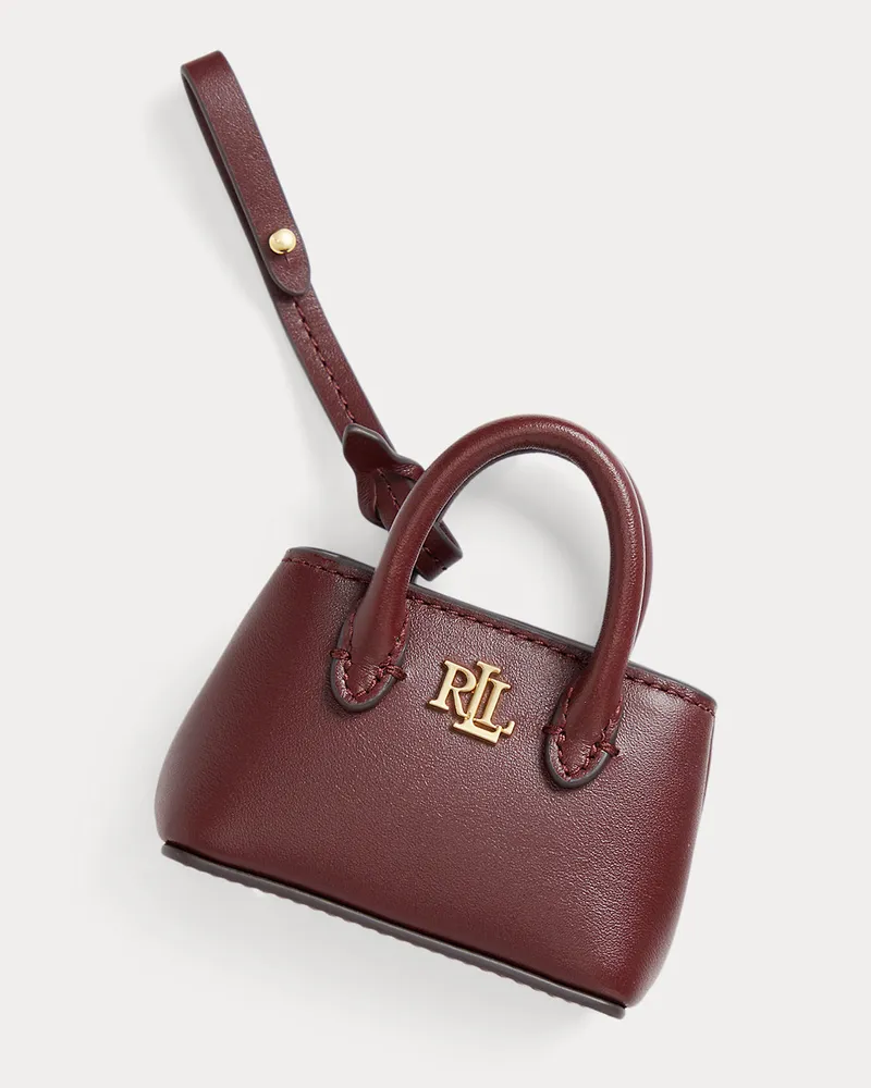 Ralph Lauren Lederanhänger Marcy Red