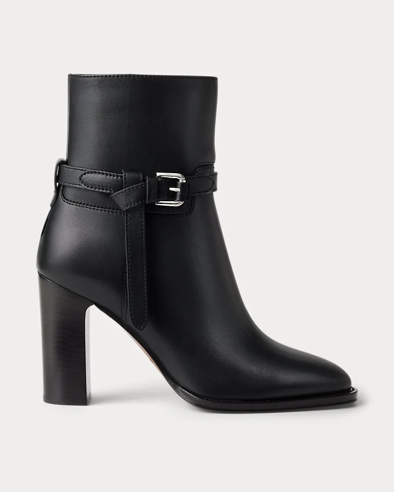 Ralph Lauren Stiefelette Donnely aus Kalbsleder Black
