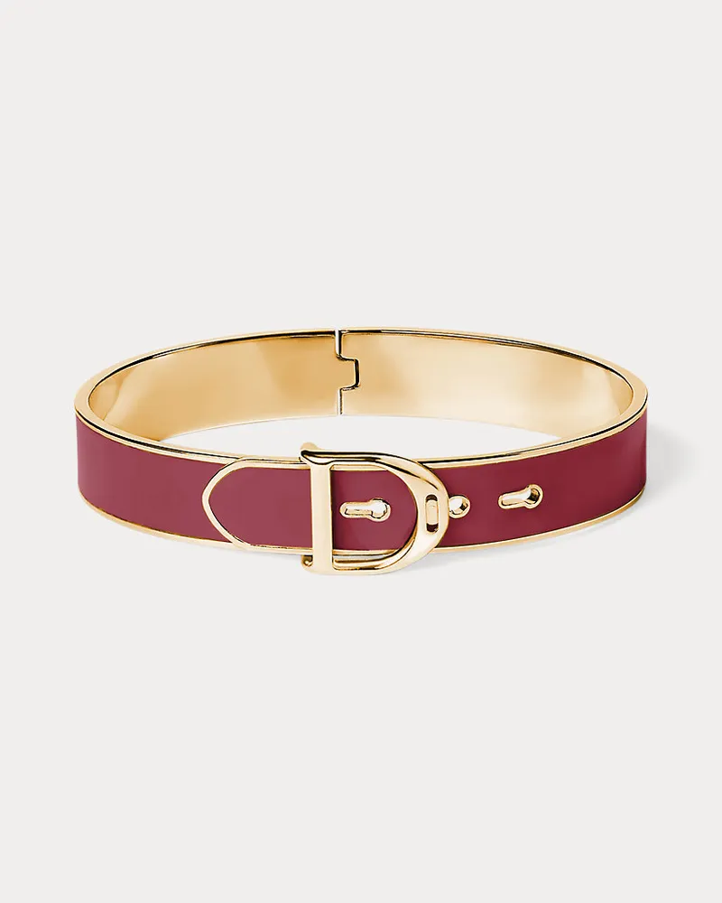 Ralph Lauren Armband Welington aus Emaille Red