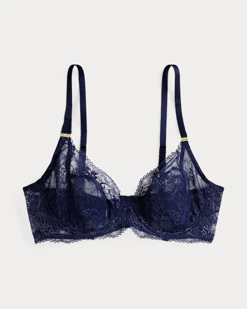 Ralph Lauren Spitzen-BH Blue