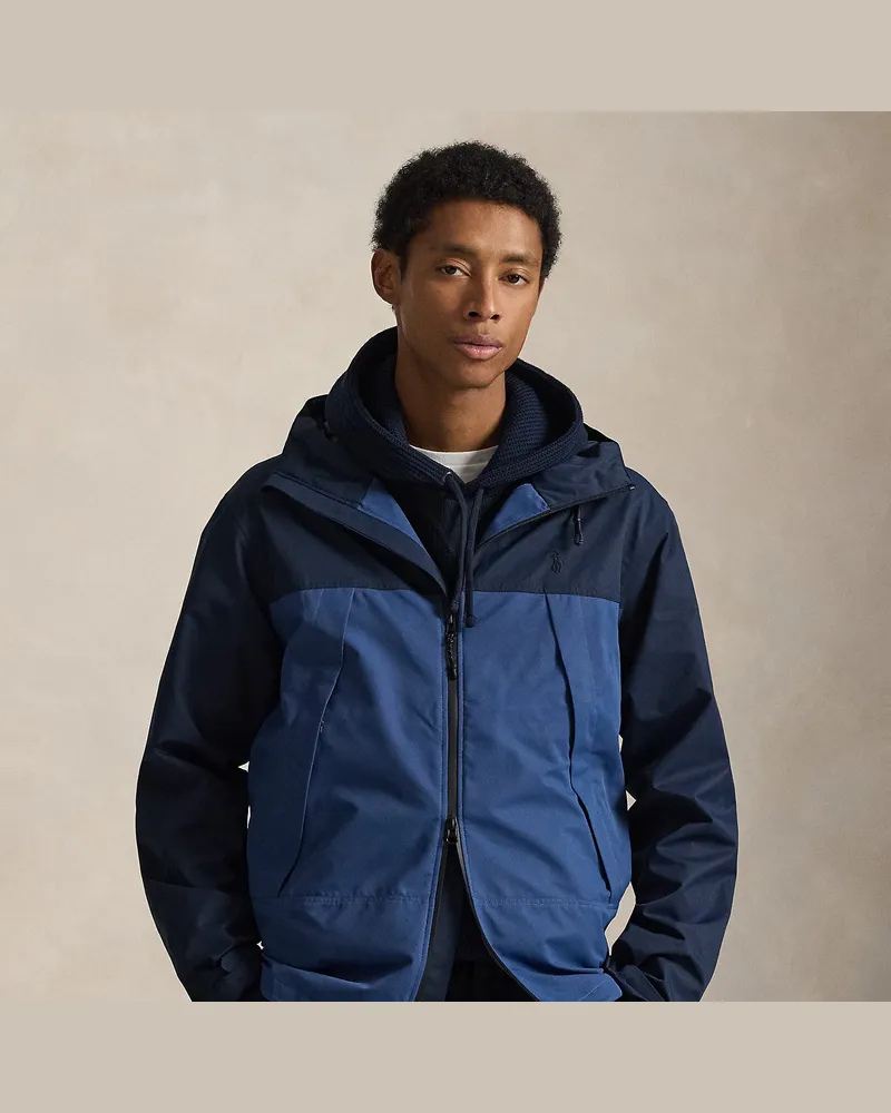 Ralph Lauren Die Jacke Eastview in Color-Block-Optik Blue